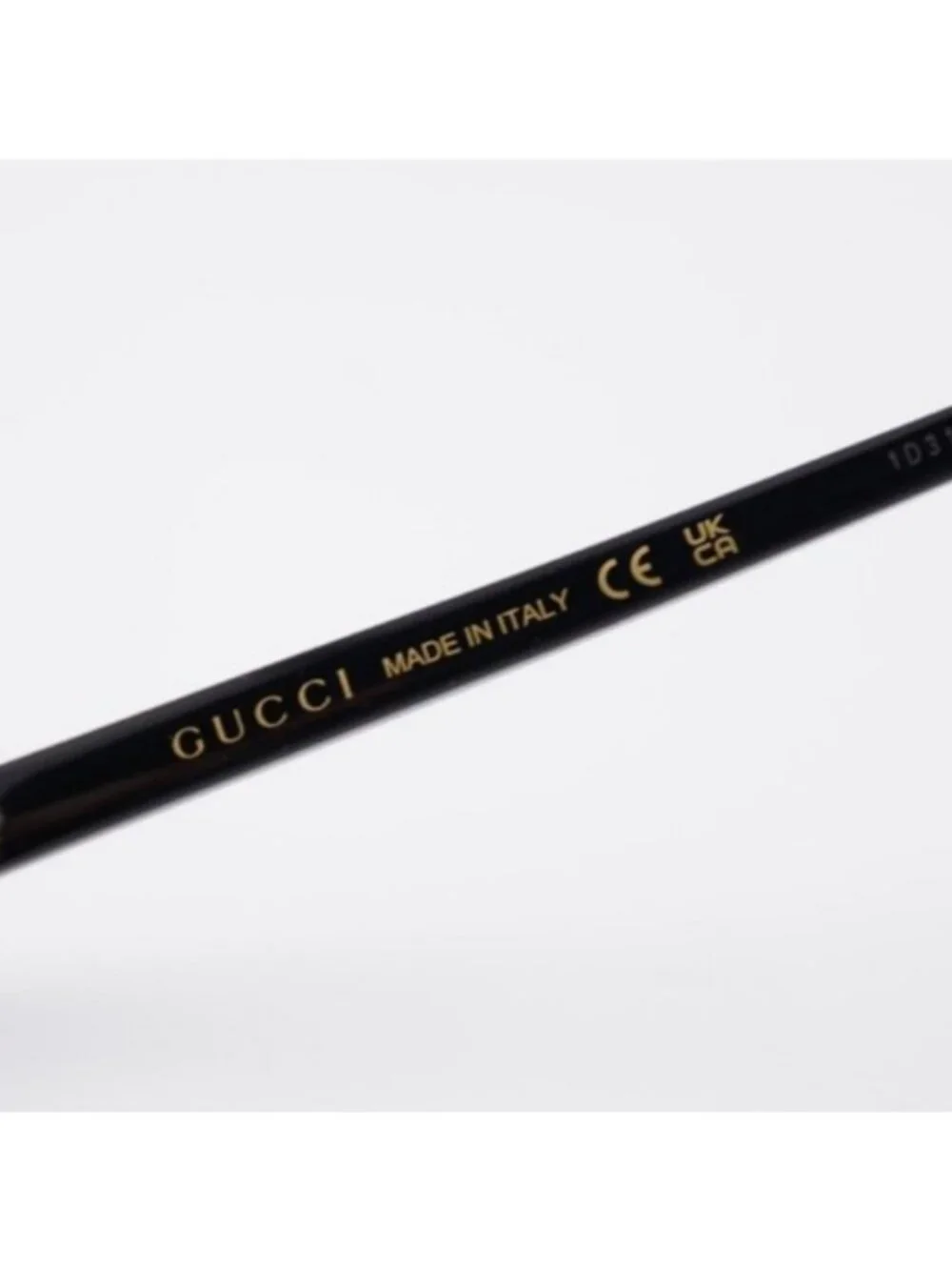 Gucci GG1944S 001 Sunglasses Black Rectangle Frame, Grey Lenses